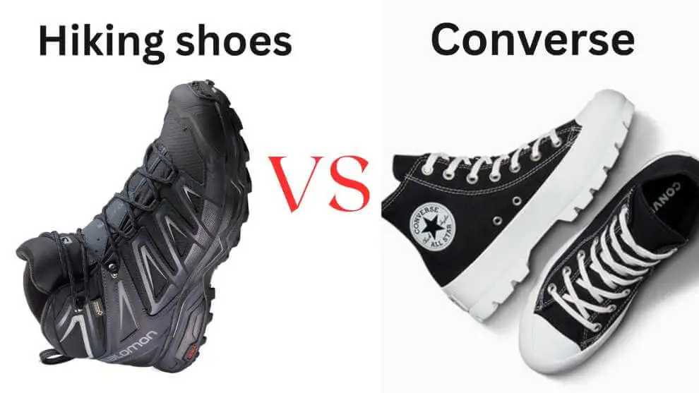 Hiking Shoes Vs. Converse